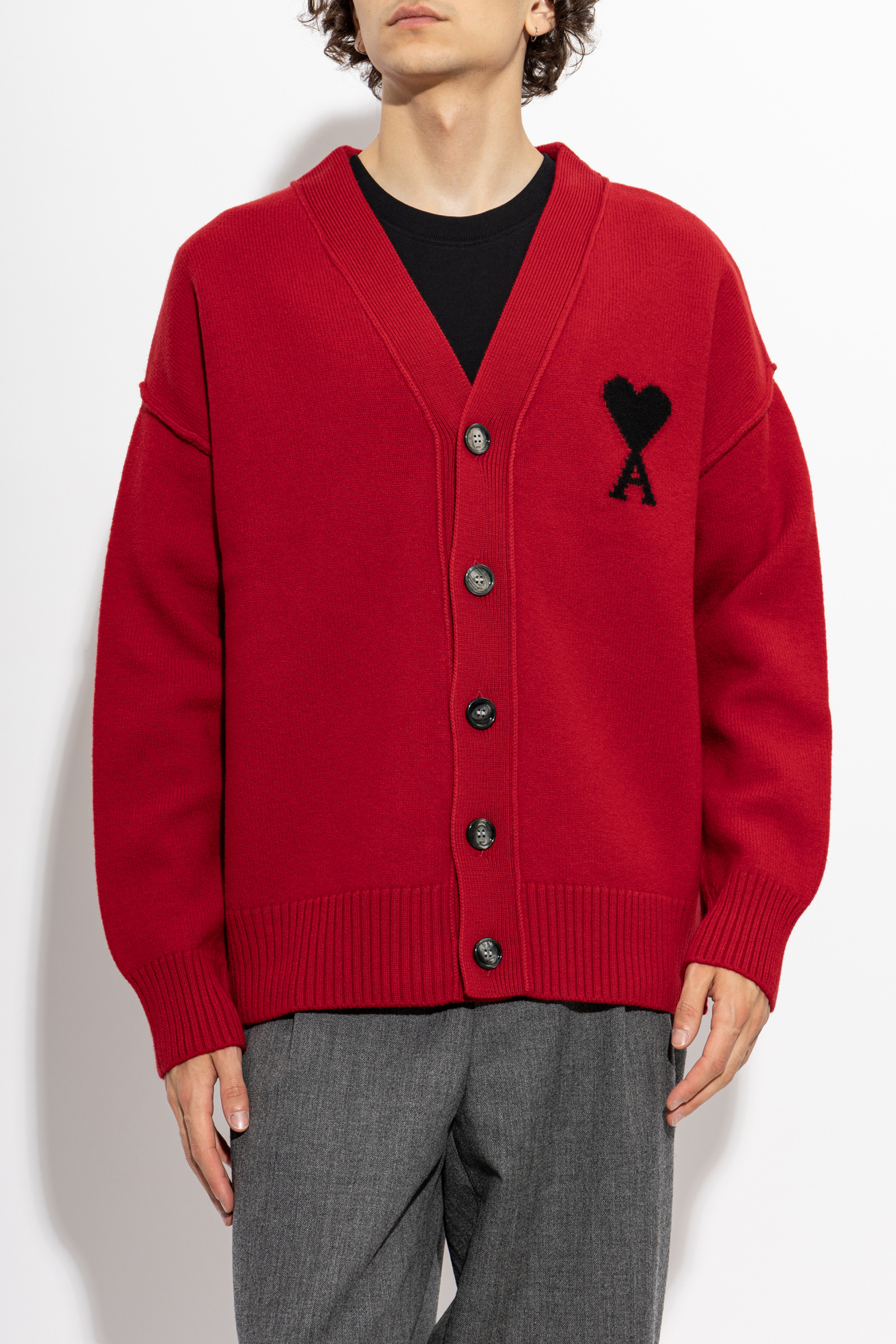 Ami Alexandre Mattiussi Wool cardigan | Men's | Vitkac